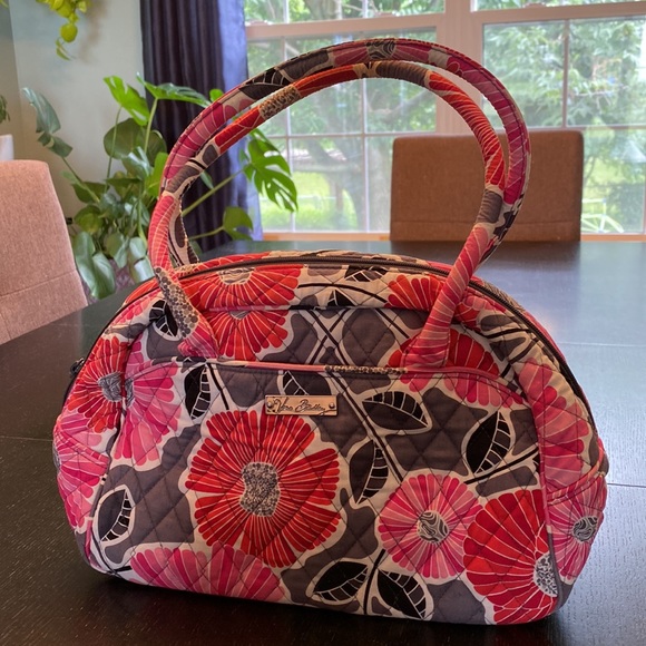 Vera Bradley Handbags - Vera Bradley Cherry Blossoms bowler tote